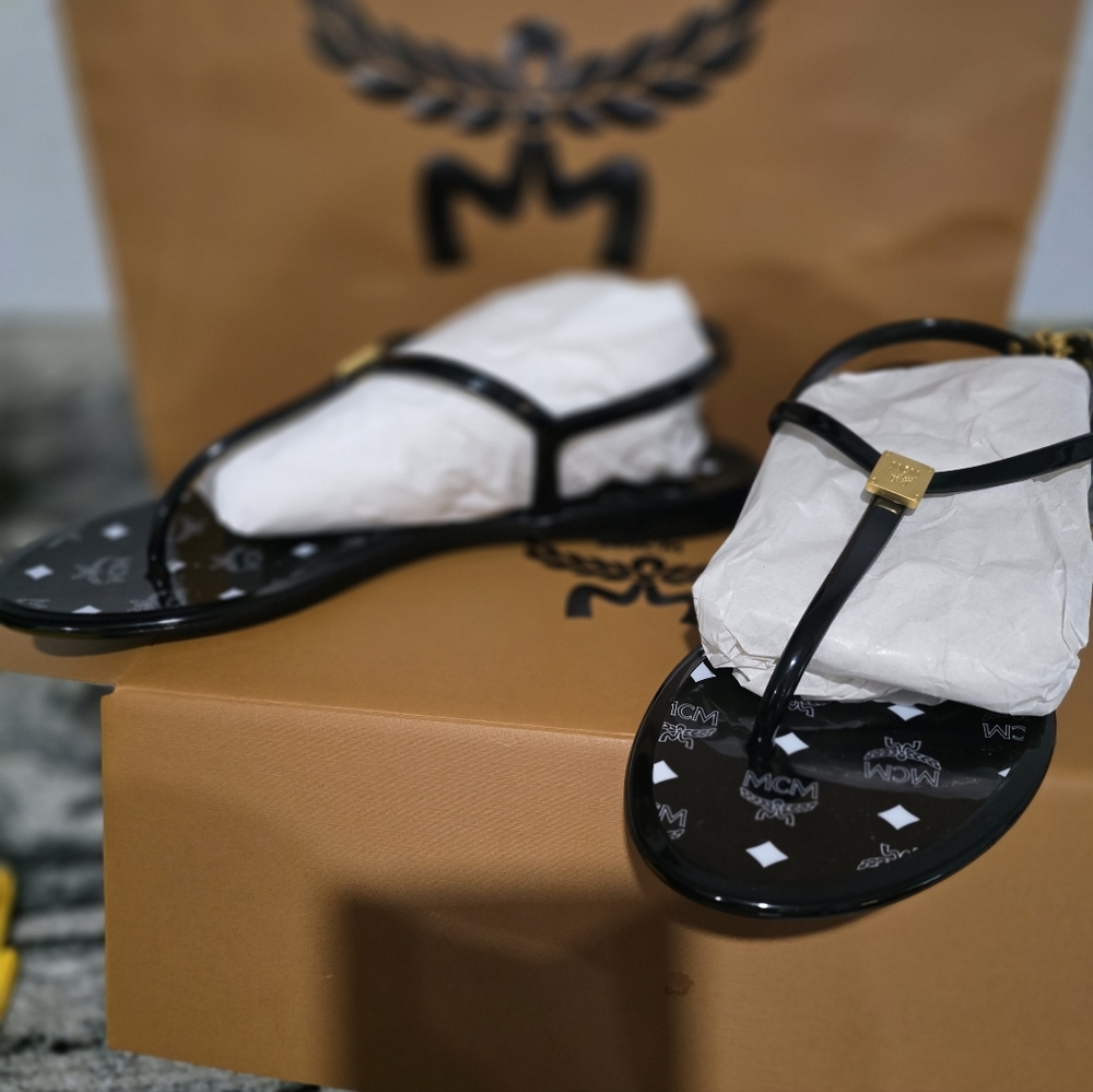 MCM Women's Sandals - Black